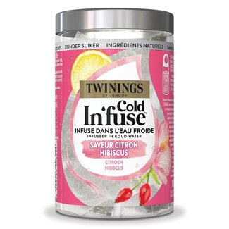 Twinings Twinings Cold infuse citroen hibiscus 10 Zakjes