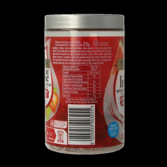 Twinings Cold infuse watermeloen aardbei munt 10 Zakjes