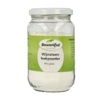 Bountiful Bountiful Wijnsteenbakpoeder 190 Gram