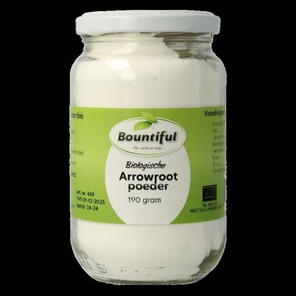 Bountiful Bountiful Arrowroot poeder bio 190 Gram
