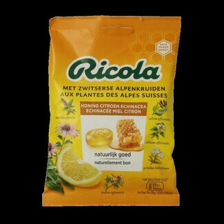Ricola Ricola Honey lemon echinacea 75 Gram