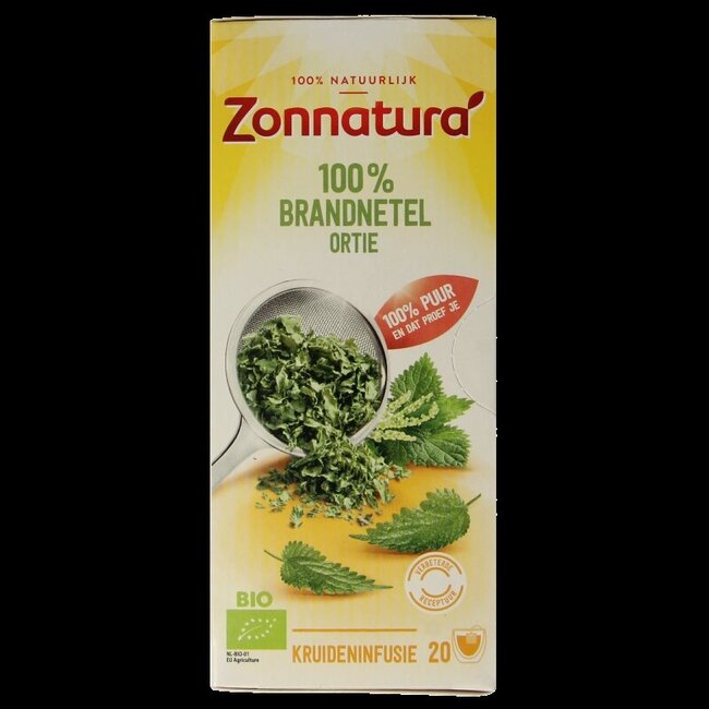 Zonnatura Brandnetel thee 100% bio 20 Zakjes