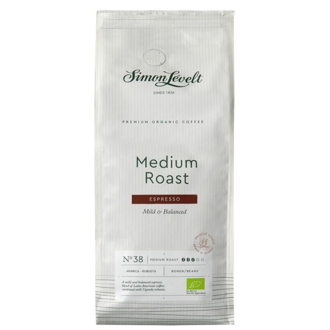 Cafe N38 espresso medium dark roast bio 500 Gram