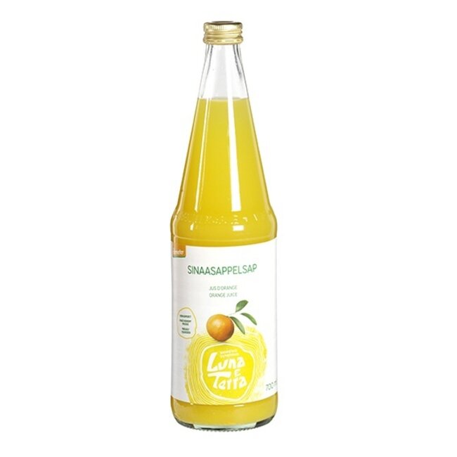 Luna E Terra Sinaasappelsap demeter bio 700 Milliliter