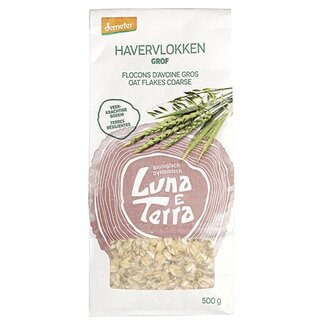 Luna E Terra Havervlokken grof demeter bio 500 Gram