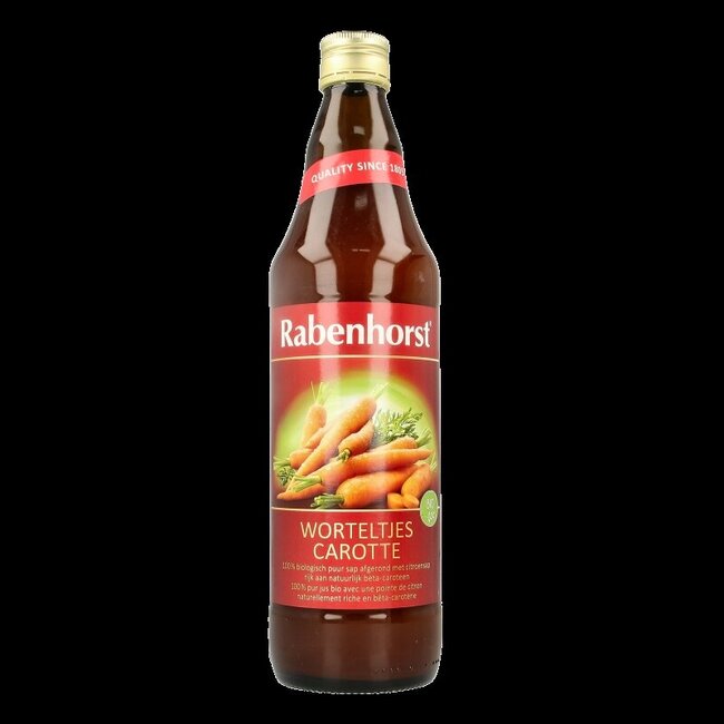 Wortelsap bio 750 Milliliter
