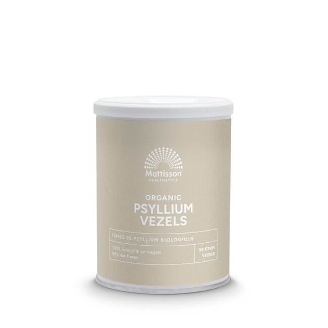 Mattisson Psyllium vezels bio 90 Gram
