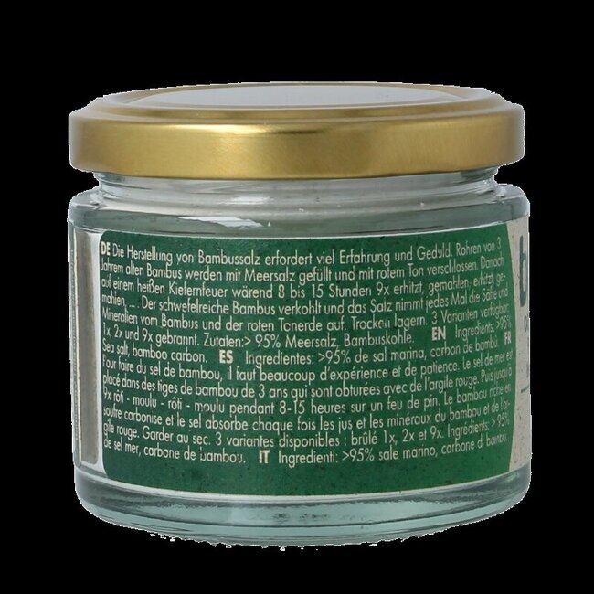 Sel de bambou fin 2x brûlé 150 g