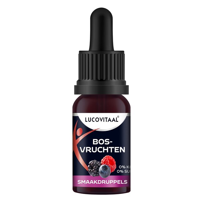 Lucovitaal Smaak druppels bosvruchten 20 Milliliter