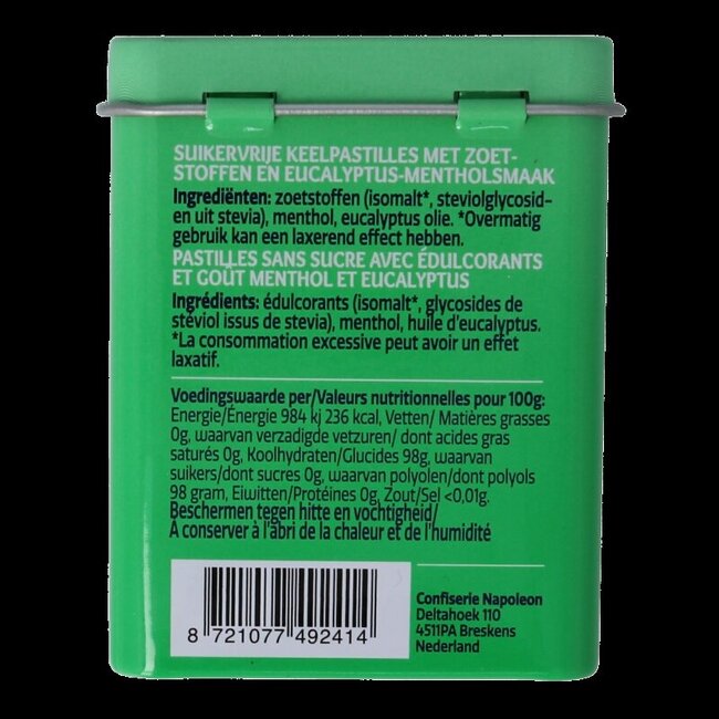 Anta Refresh eucalyptus menthol extra fort sans sucre 72 g