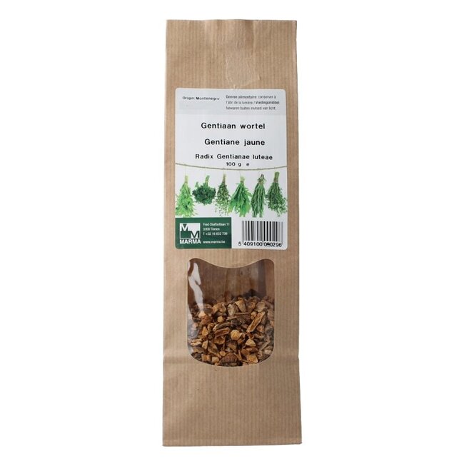 Marma Gentiaan wortel 100 Gram