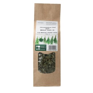 Marma Citroenmelisse blad gesneden 70 Gram