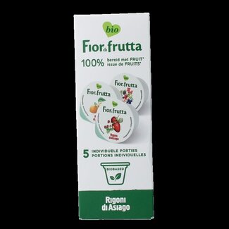 Fiordifrutta Fiordifrutta Mix de coupelles bio 5x20g 100 g