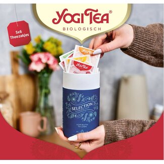 Yogi Coffret cadeau Yogi Tea Sélection de favoris bio 30 sachets