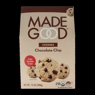 Made Good Made Good Crunchy cookies chocolate chip bio 200 Gram