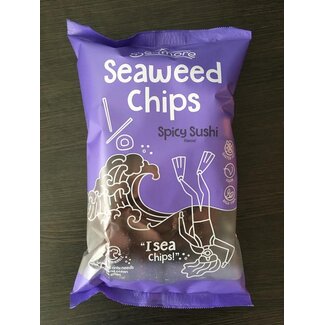 Seamore Zeewier tortilla chips spicy sushi 135 Gram