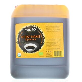 Yakso Ketjap manis bio 5 Liter