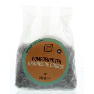 Greenage Greenage Pompoenpitten bio 200 Gram