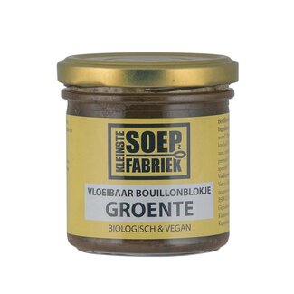 Kleinstesoepfabriek Vloeibare bouillonblokjes groente bio 150 Milliliter
