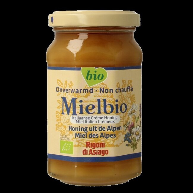 Mielbio Alpen creme honing bio 300 Gram