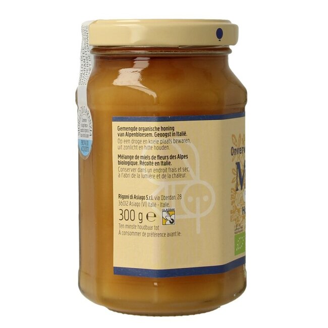 Mielbio Alpen creme honing bio 300 Gram