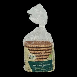 Billy's Farm Billy's Farm Spelt stroopwafels bio 300 Gram