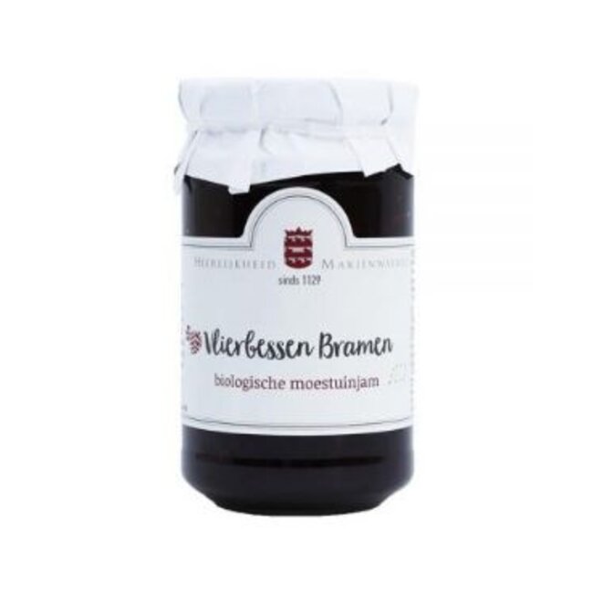 Marienwaerdt Moestuinjam bramen en vlierbessen bio 250 Gram