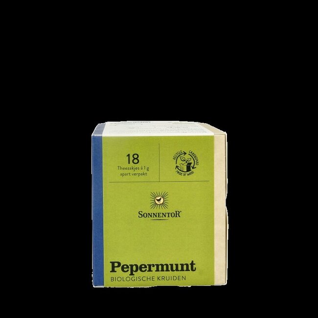 Sonnentor Pepermunt thee bio 18 Zakjes