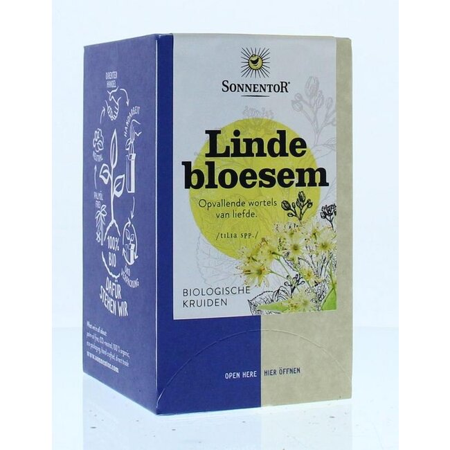 Sonnentor Lindebloesem thee bio 18 Zakjes