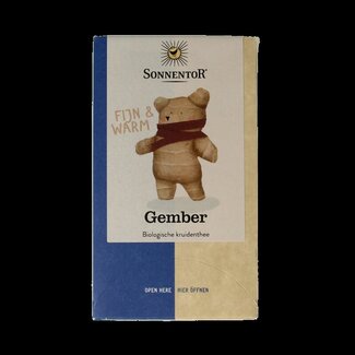 Sonnentor Sonnentor Gember thee bio 18 Zakjes