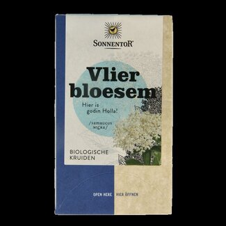 Sonnentor Sonnentor Vlierbloesem thee bio 18 Zakjes