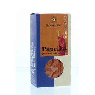 Sonnentor Sonnentor Paprika zoet gemalen bio 50 Gram