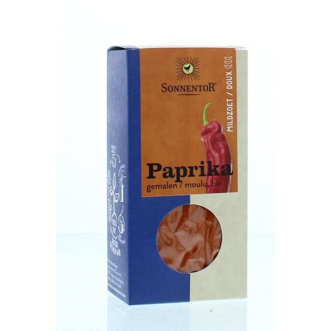 Sonnentor Paprika zoet gemalen bio 50 Gram