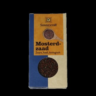 Sonnentor Sonnentor Zwart mosterdzaad bio 80 Gram
