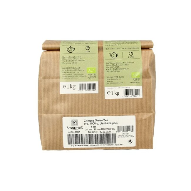 Sonnentor Chinese groene thee los bio 1 Kilogram