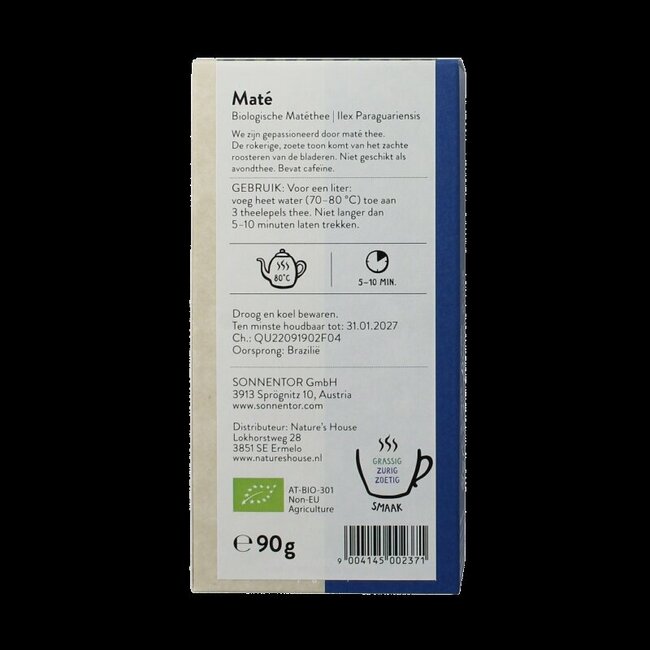 Sonnentor Maté bio en vrac 90 g