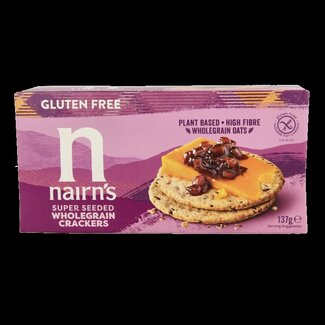 Nairns Nairns Oatcrackers super seeded 137 Gram