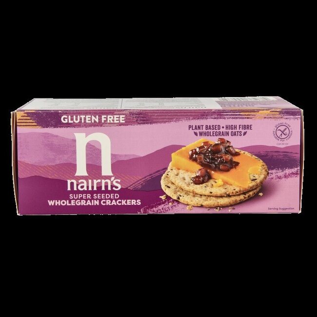 Nairns Oatcrackers super seeded 137 Gram