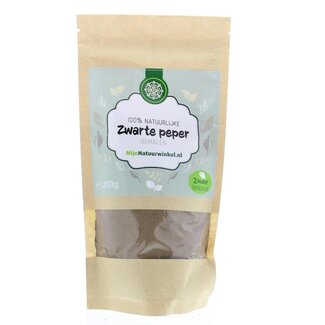 MijnNatuurwinkel MijnNatuurwinkel Zwarte peper gemalen 200 Gram