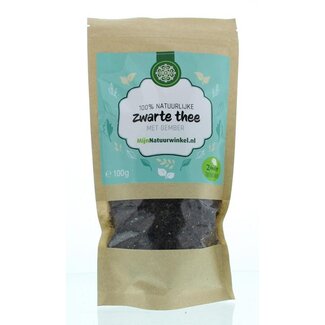 MijnNatuurwinkel Zwarte thee gember 100 Gram