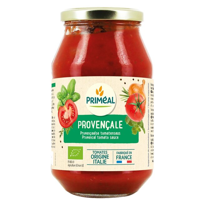 Primeal Tomatensaus provencaalse stijl bio 510 Gram