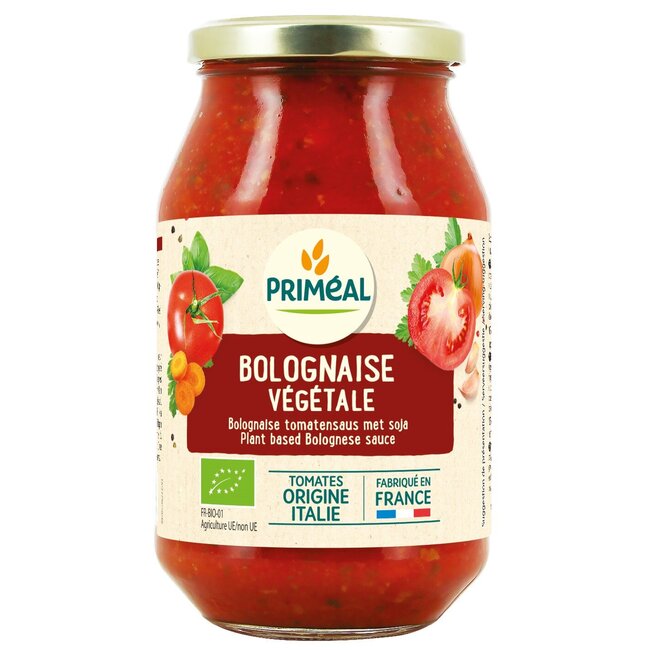 Bolognese tomatensaus vegetarisch bio 510 Gram