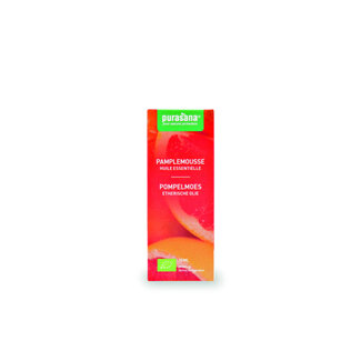 Purasana Purasana Pompelmoes olie bio 10 Milliliter