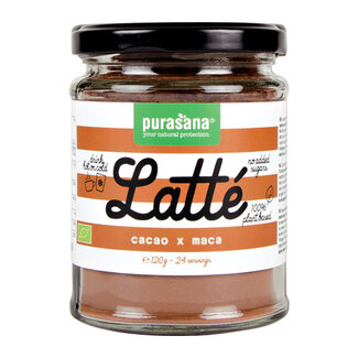 Purasana Purasana Latte cacao maca vegan bio 120 Gram