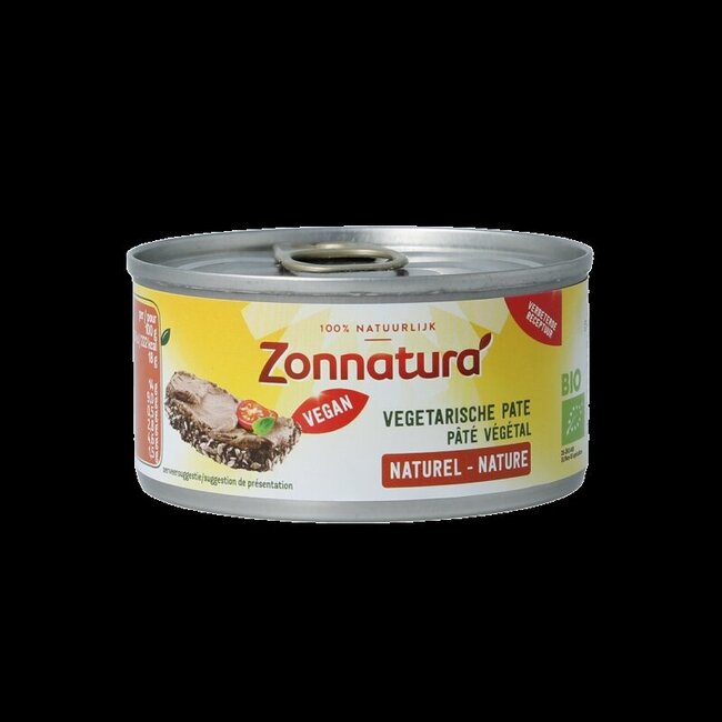 Vegetarische pate naturel bio 125 Gram
