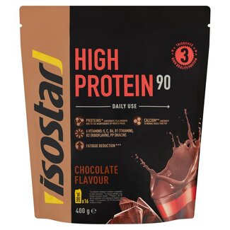 Isostar Isostar High protein 90 chocolate 400 Gram