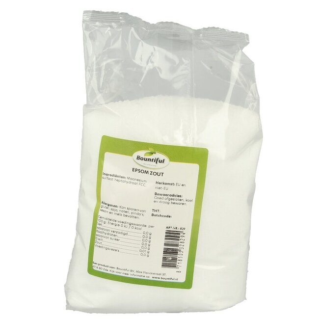Sel d'Epsom Bountiful 1 kg