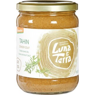 Luna E Terra Luna E Terra Tahin zonder zout demeter bio 500 Gram