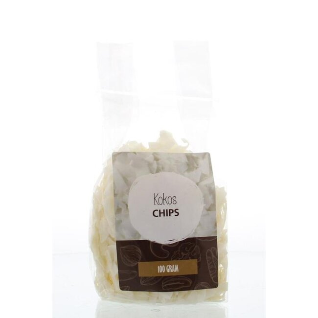 MijnNatuurwinkel Kokos chips naturel 100 Gram