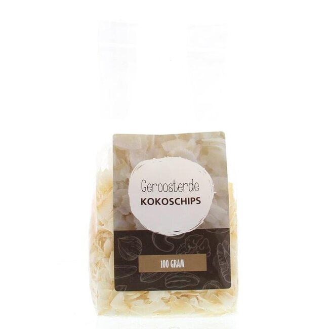 MijnNatuurwinkel Kokos chips geroosterd 100 Gram